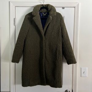 JCrew Teddy Sherpa Coat